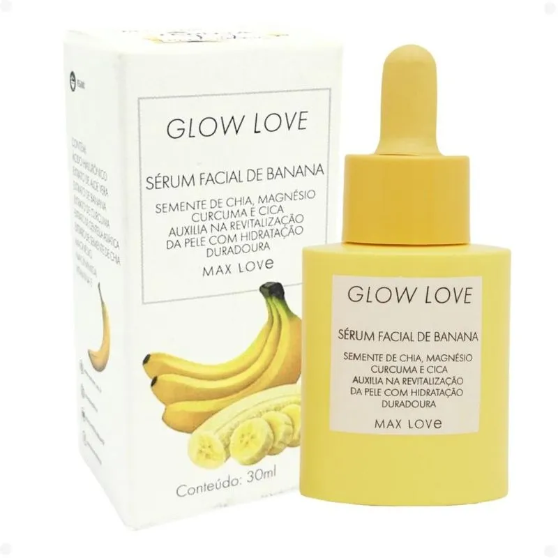 Sérum Facial Max Love Semente de Chia Glow Love Banana 30ml