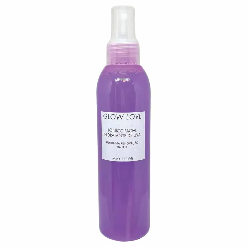 Tônico Facial Hidratante de Uva Max Love Glow Love 200ml