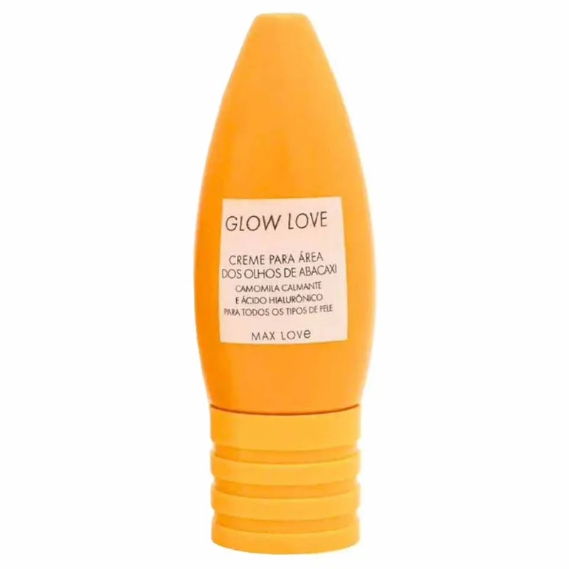 Creme para Área dos Olhos de Abacaxi Max Love Glow Love 60g