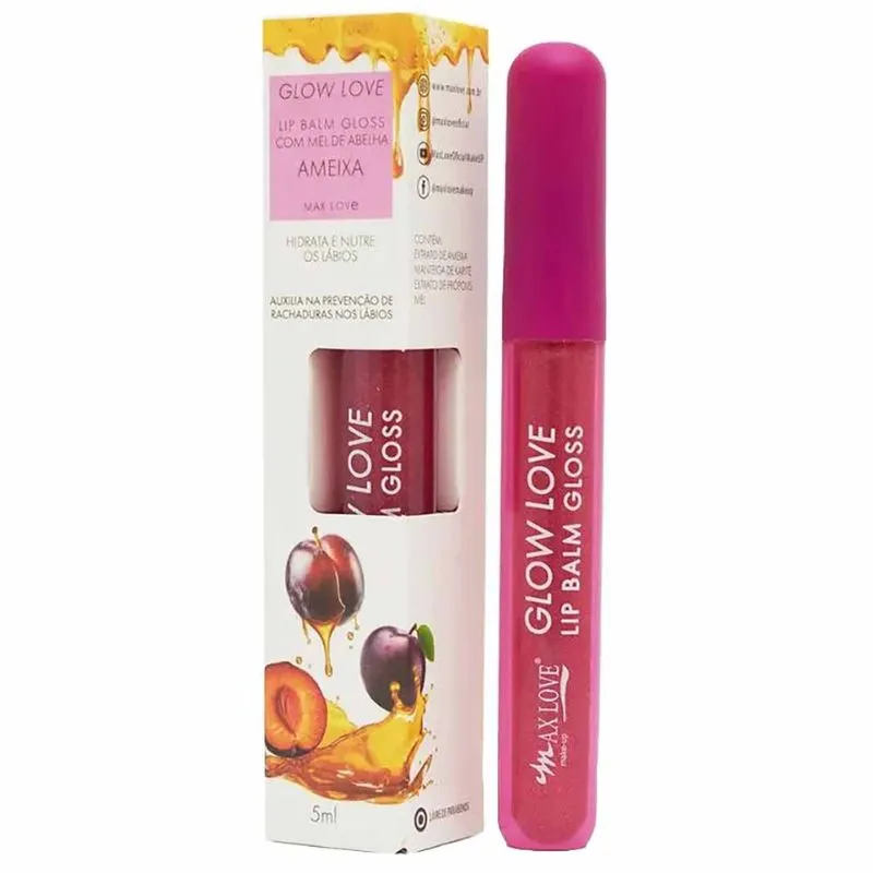 Lip Balm Gloss Max Love Glow Love 5ml COR 416