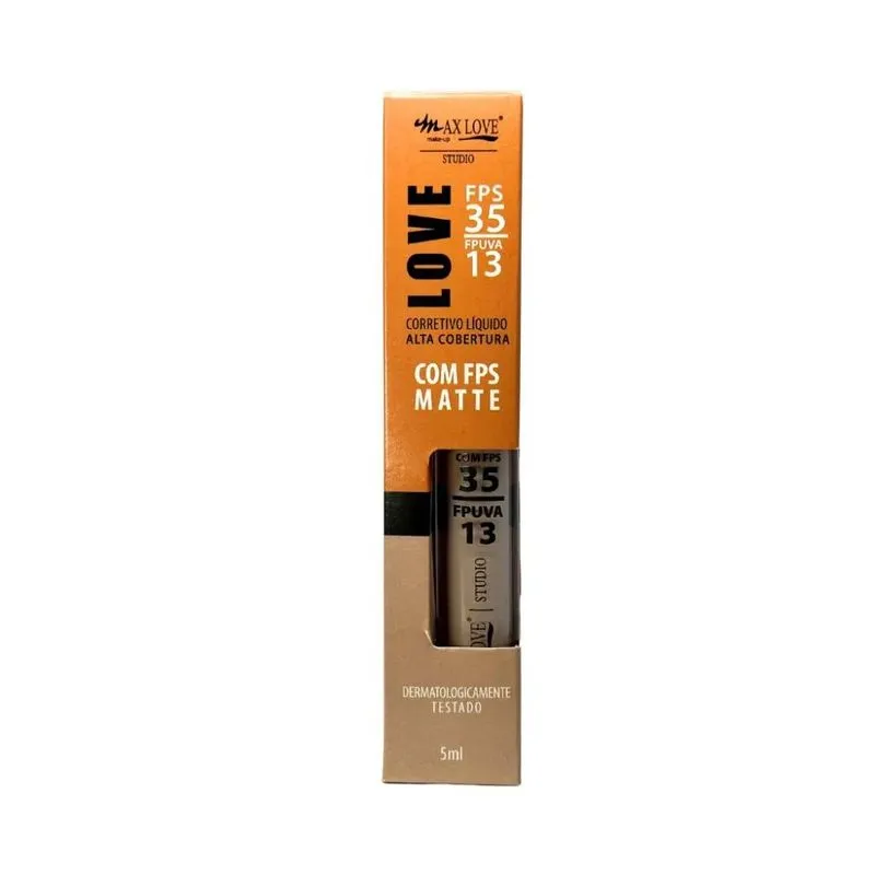 Corretivo Liq Max Love 5ml Matte Cor 103 - Max Love