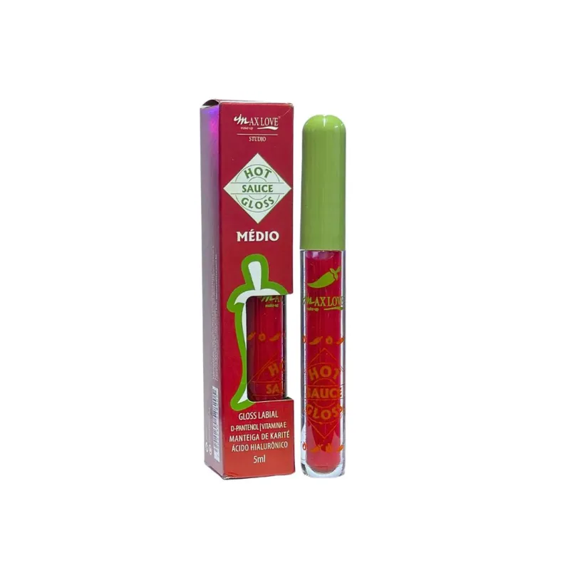 Gloss Hot Sauce Médio Cor 220 - Max Love