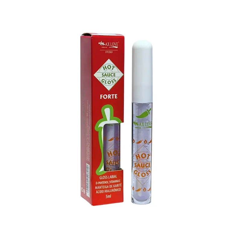Gloss Hot Sauce Forte Cor 221 - Max Love