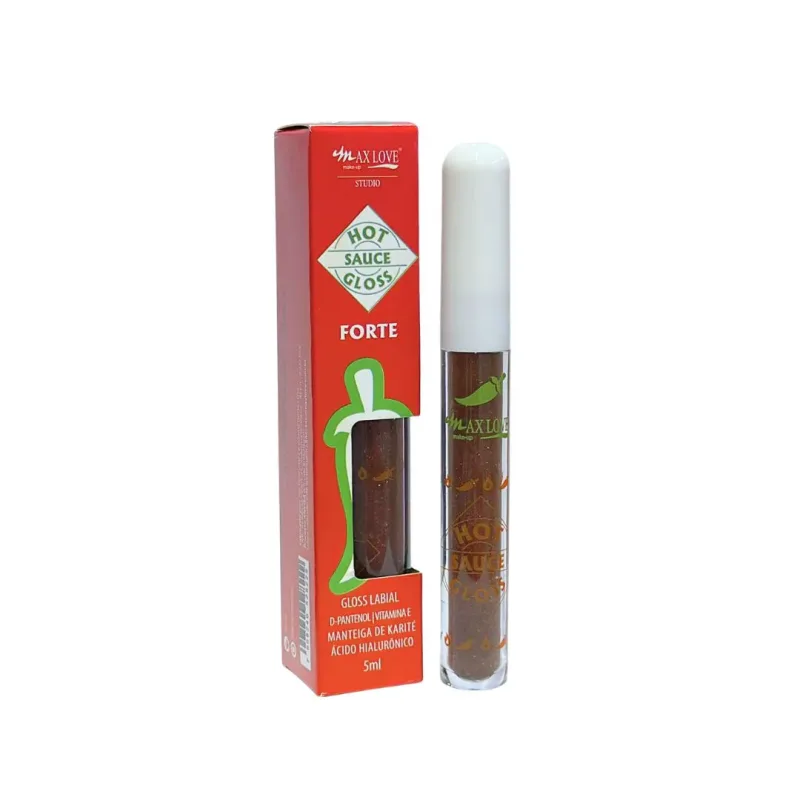Gloss Hot Sauce Forte Cor 222 - Max Love