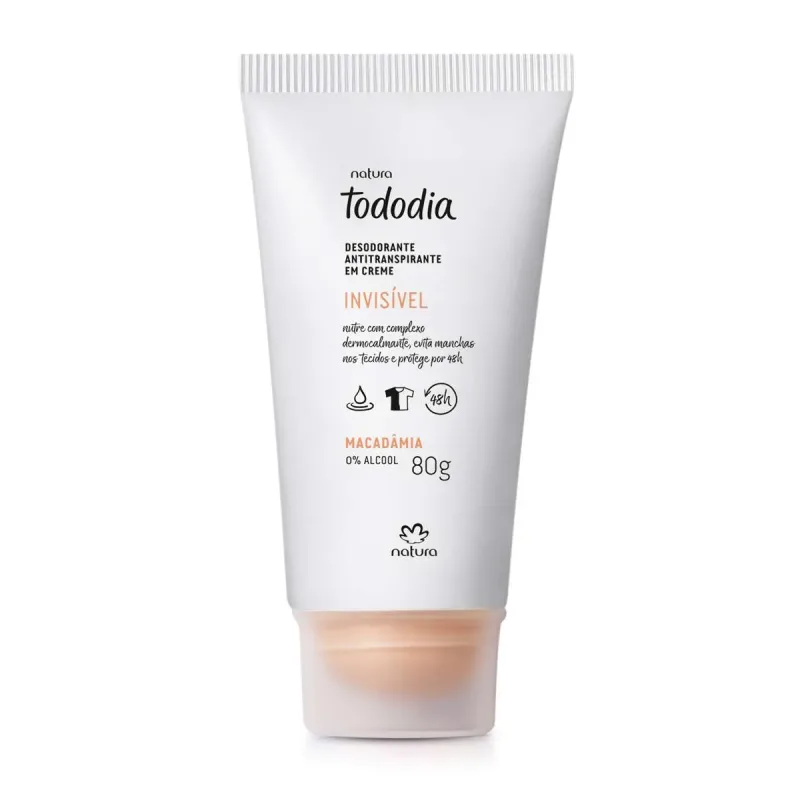 DESODORANTE EM CREME MACADAMIA TODO DIA 80G
