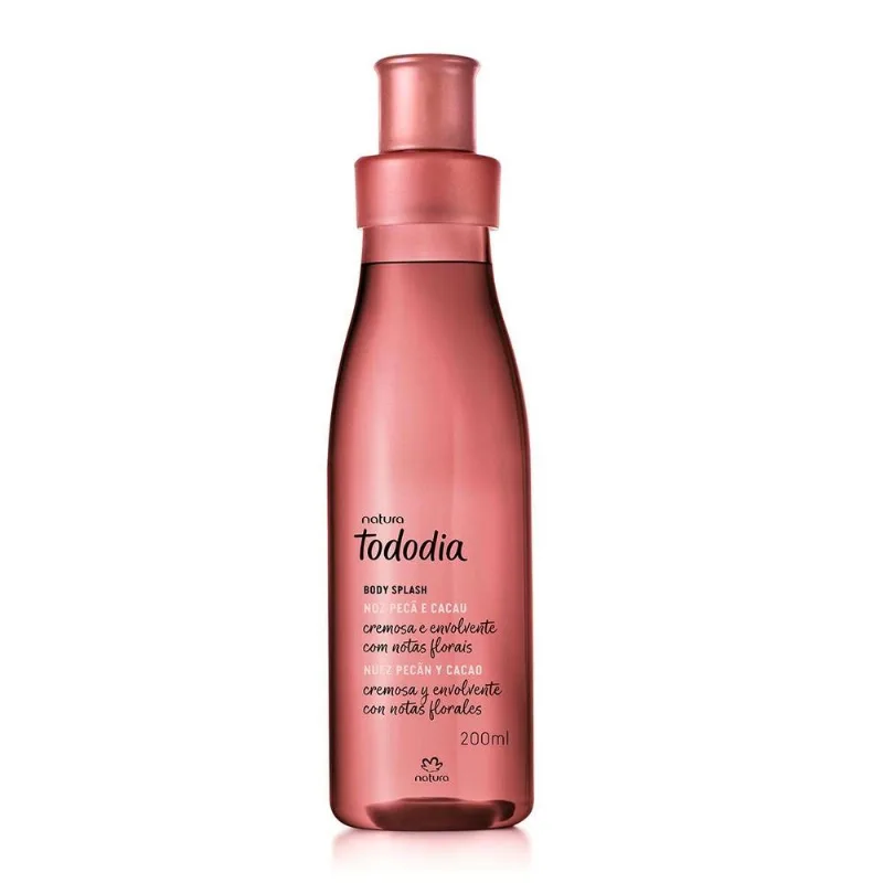 Body Splash Tododia Noz Pecã E Cacau Desod. Colônia 200ml