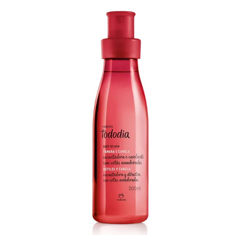 Body Splash Tododia Tâmara E Canela Desod. Colônia 200ml
