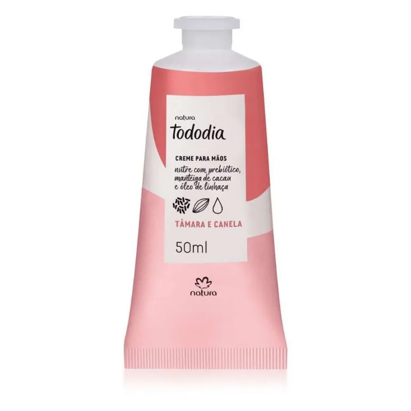 Creme Nutritivo As Mãos Tododia Tâmara E Canela 50ml Natura