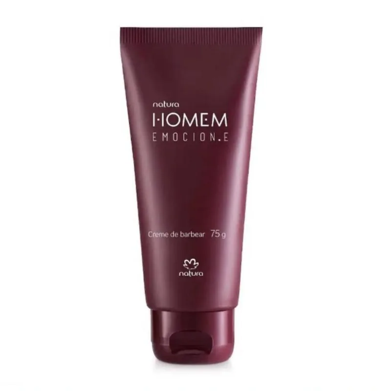 Creme De Barbear Homem Emocione Natura Com Óleo De Copaíba