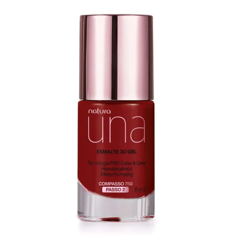 Esmalte 3D Gel Una 8 ml - Cor: Compasso 750 EX