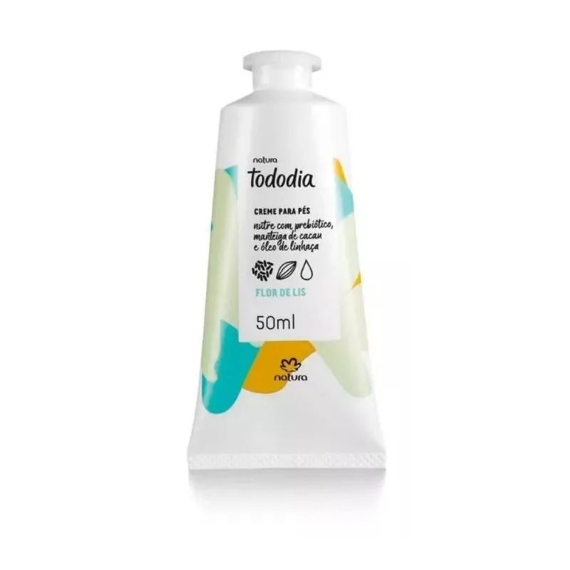 Creme Desodorante Nutritivo Os Pés Flor Lis Tododia 50ml