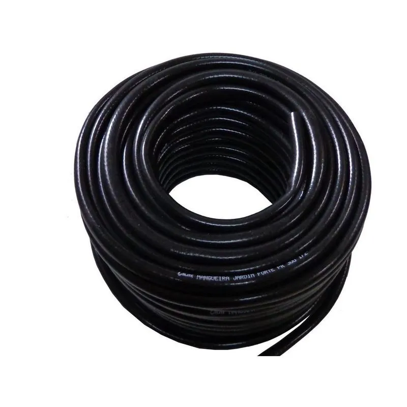 Mangueira Jardinagem Anti Torção Premium Preta 1/2 - 50m