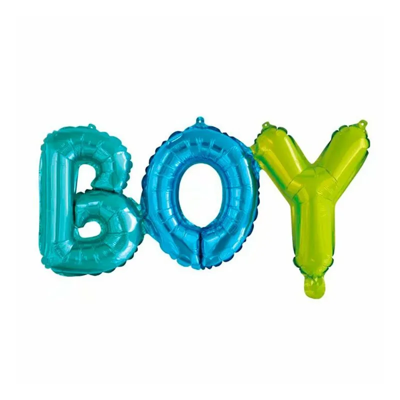 Balão Metalizado Le 37cm Boy Verde