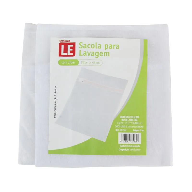 Saco para Lavar Roupa Le Branco 38cmx45cm
