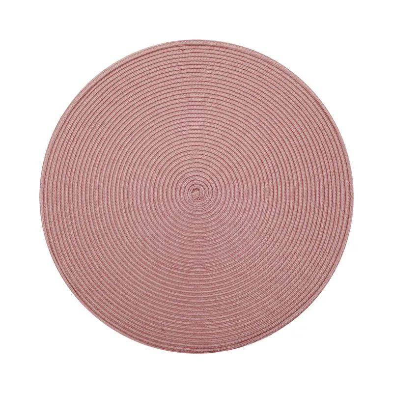 Jogo Americano Le New PVC e Poliéster Rosa 40cm 1 Peça