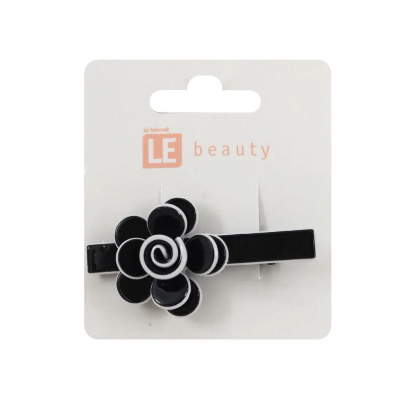 Presilha para Cabelo Le Flor Preta