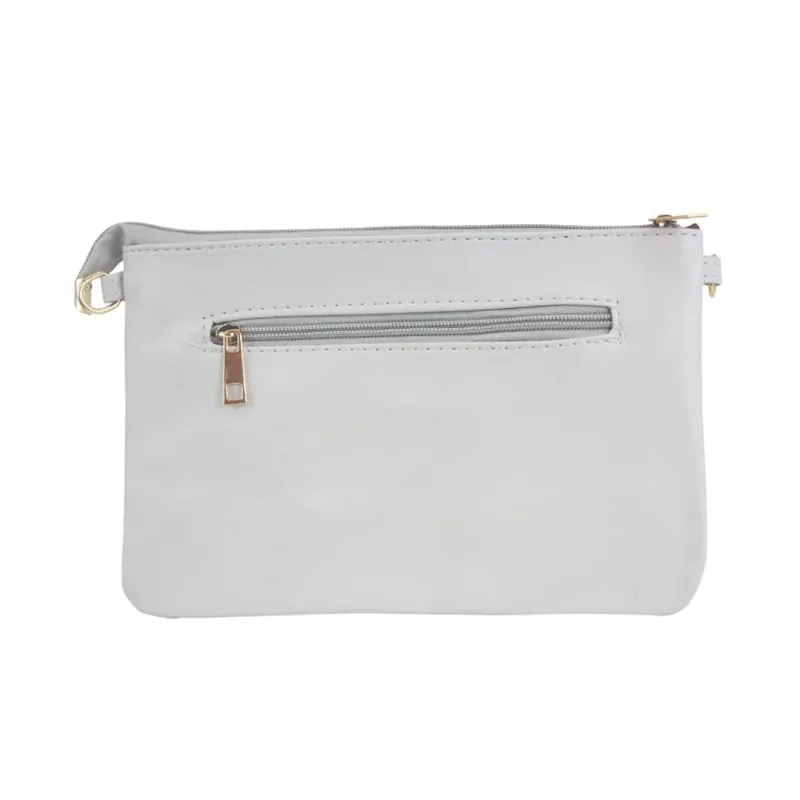 Bolsa Le Transversal Nude Cinza