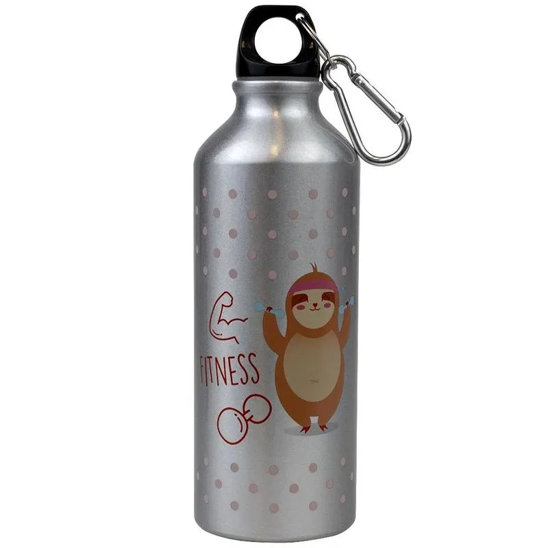 Garrafa Squeeze Le Fitness Alumínio 500ml