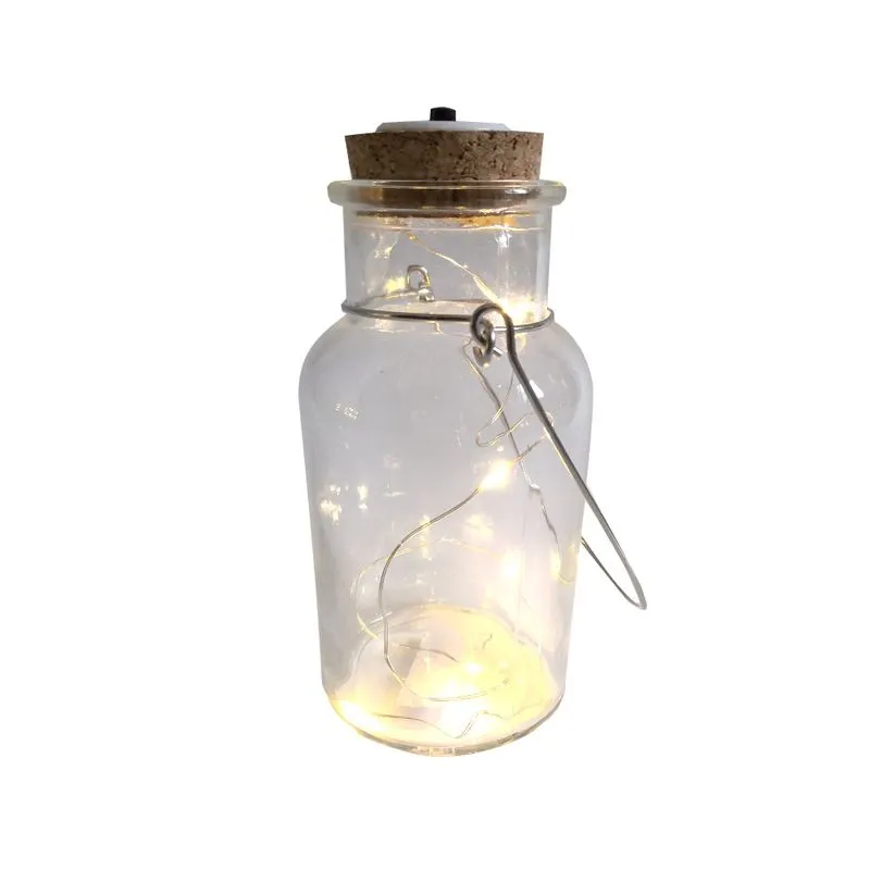 Garrafa Decorativa Led Le Vidro 14cm