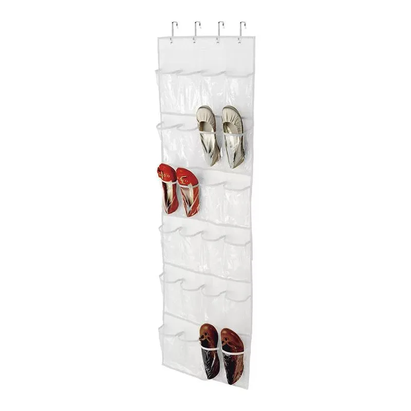 Organizador Le Clear Multiuso PVC Transparente com 24 Bolsos