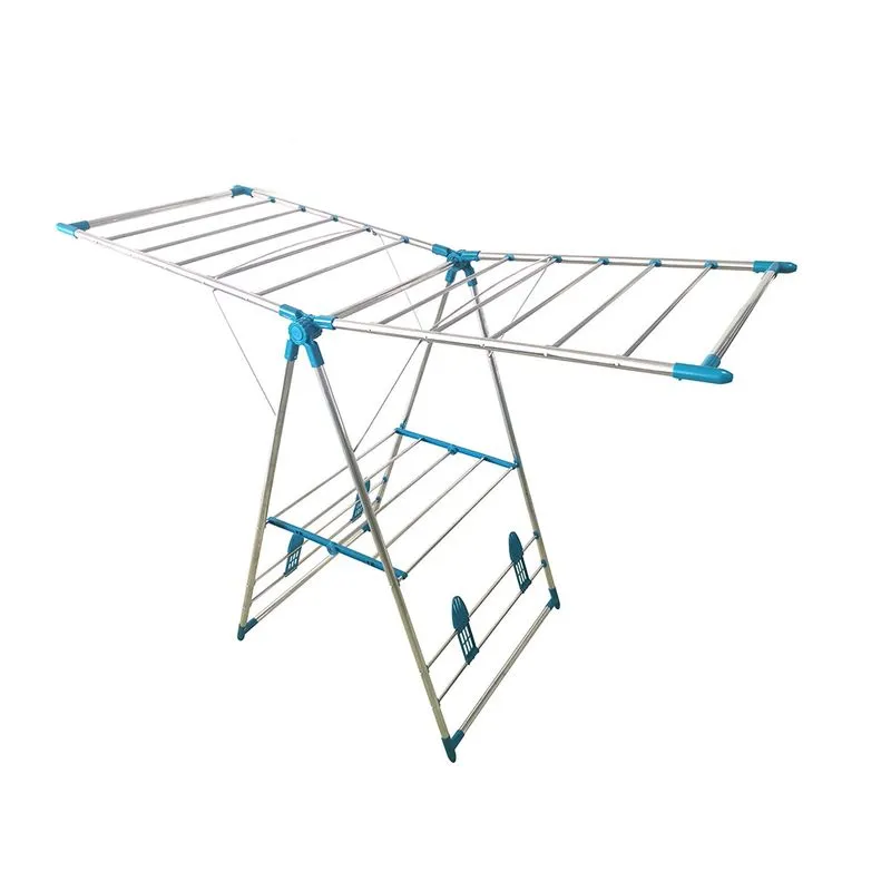 Varal de Chão Le Dry Dobrável Inox 1,45x60x93cm