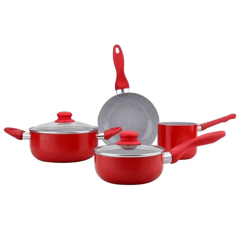 Conjunto de Panelas Cucina em Cerâmica com 4 Peças