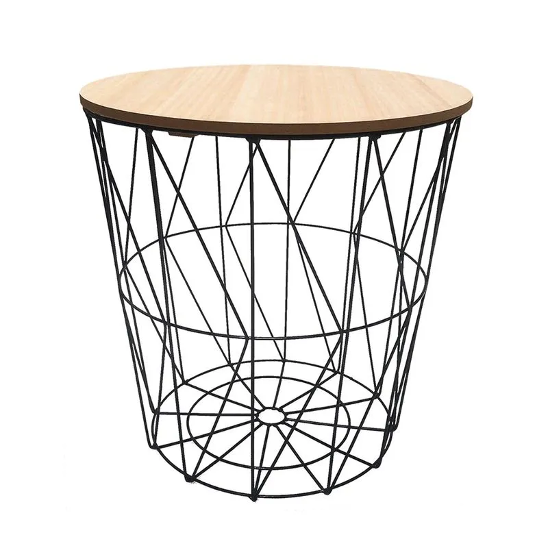Mesa Lateral Wire 40x41cm