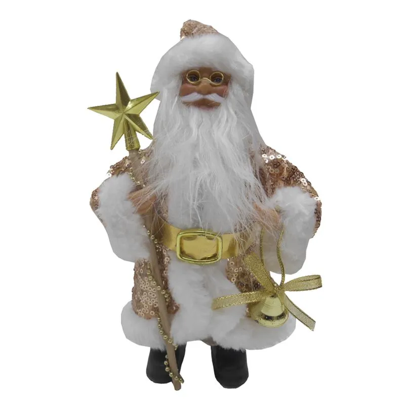 Papai Noel Natal Le 13x22cm Rosé Gold