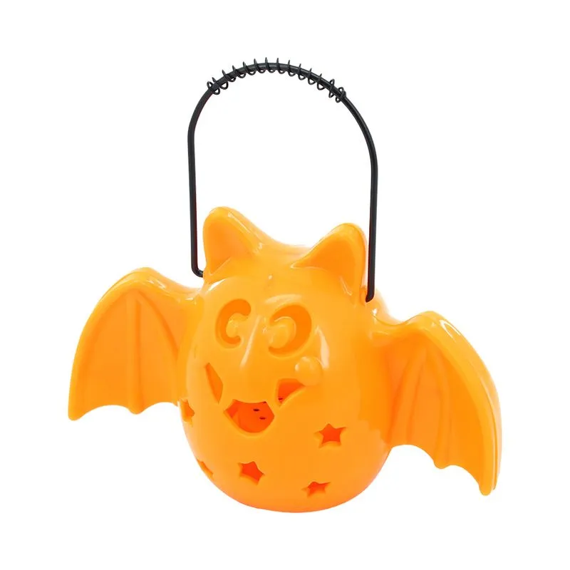 Lanterna Morcego com Som Laranja
