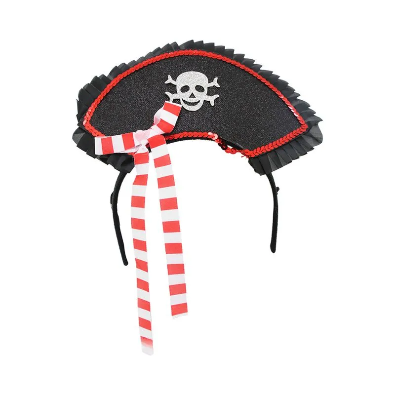 Tiara Chapéu Pirata Le Halloween Modelo 1