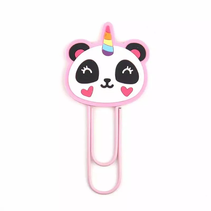 Clip Metálico Le Panda 133mm com 2 Unidades Modelos Diversos - Item sortido