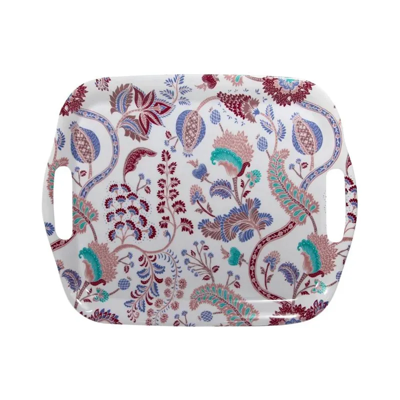 Bandeja Le Mandala Melamina Retangular 35x25cm - 1 Peça