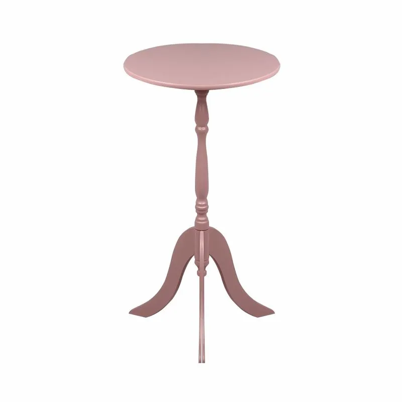 Mesa Lateral Le 30x53cm Mdf Rosé