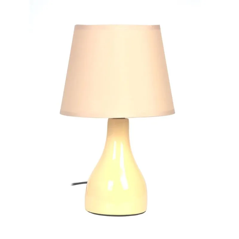 Abajur Le Italy 29cm Bivolt Bege