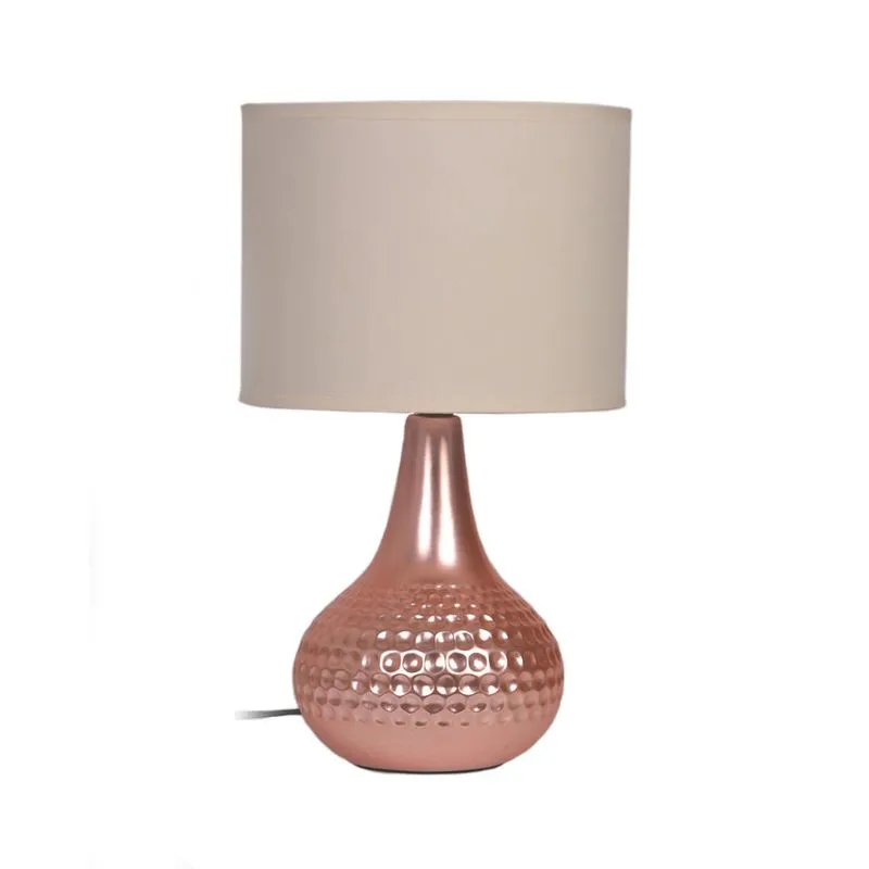 Abajur Le Metalic Bivolt Rosé Gold