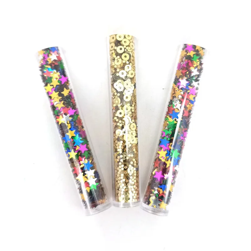 Glitter Le Pol Flocos Forma com 3 Unidades - Item Sortido
