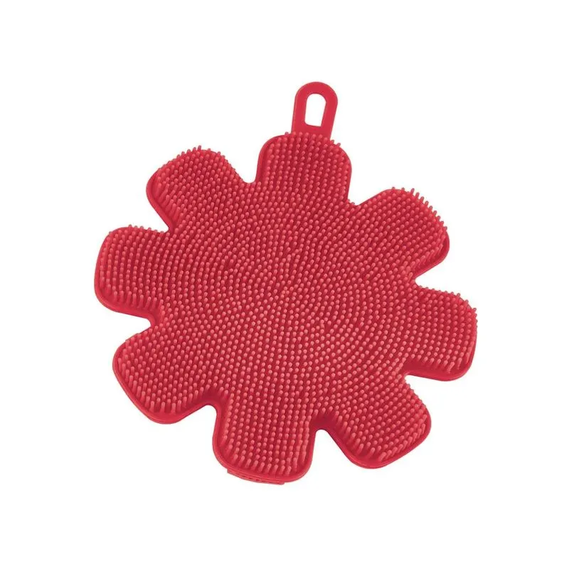 Esponja Le Lava Louça Silicone Vermelha