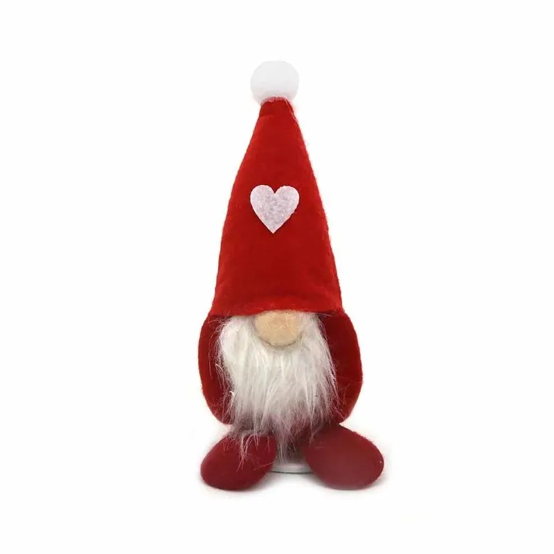 Boneco Gnomo Le 18cm Vermelho