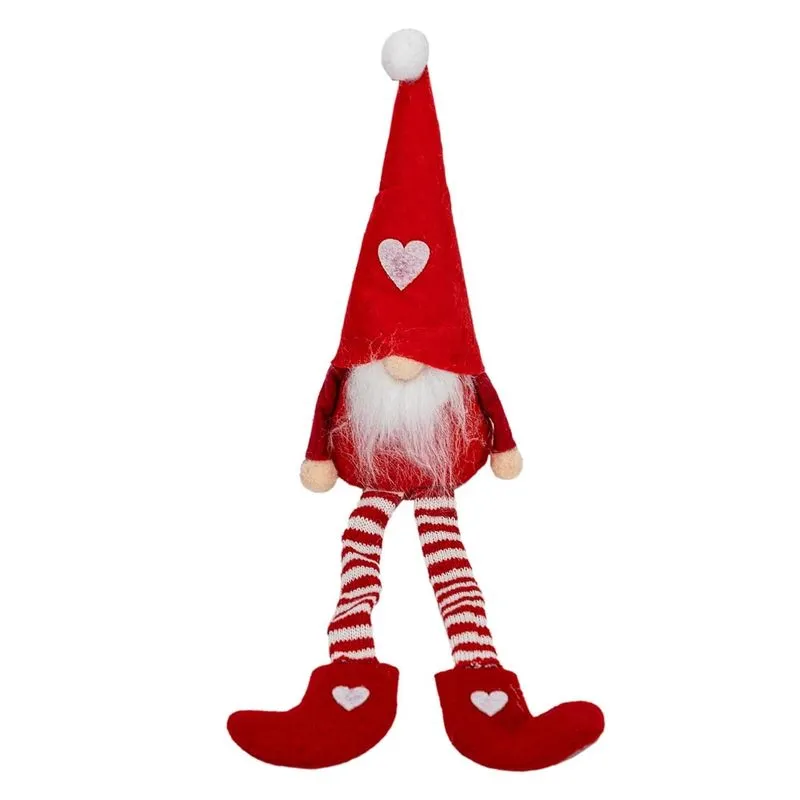 Boneco Gnomo Le 30cm Vermelho