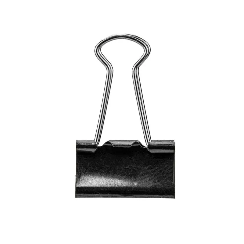 Binder Clip Le 25mm com 8 Unidades Preto