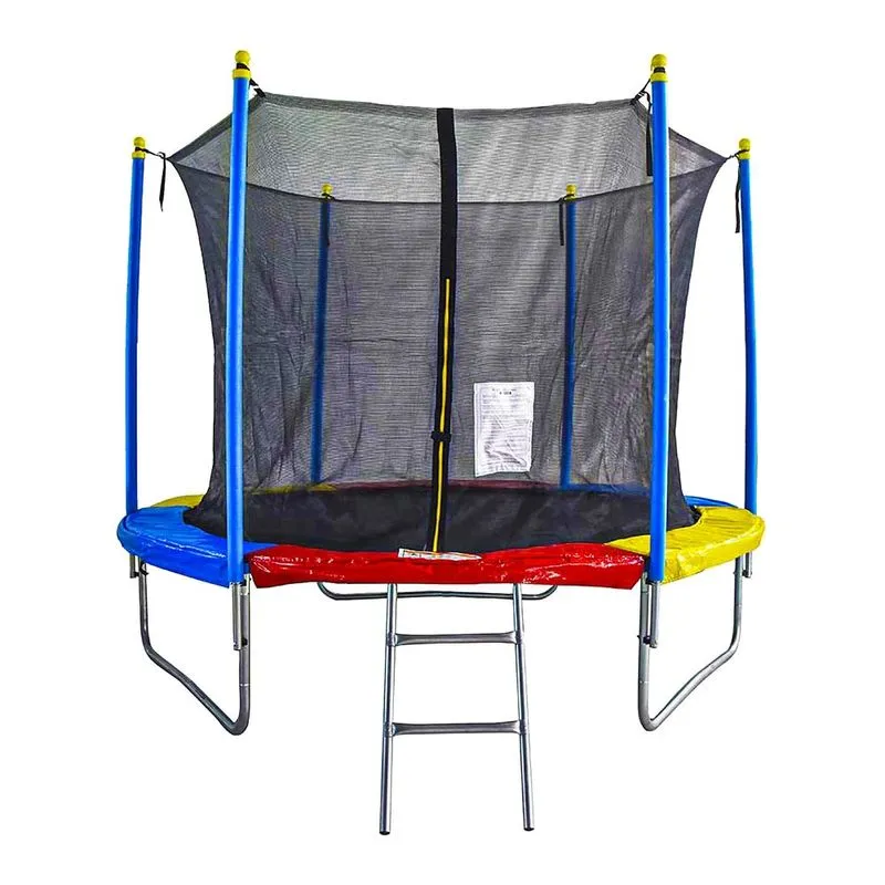 Cama Elástica Pula Pula Le Colorida 2,44mx21,4m