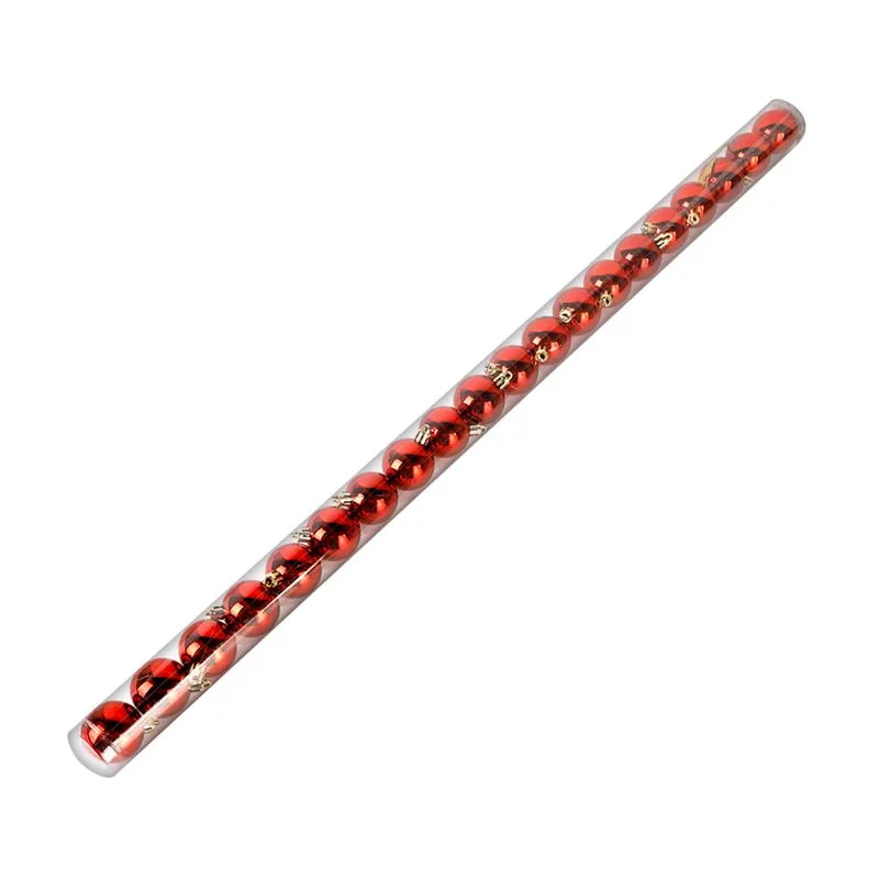 Kit Bolas de Natal Le Vermelho 4cm com 20 Unidades