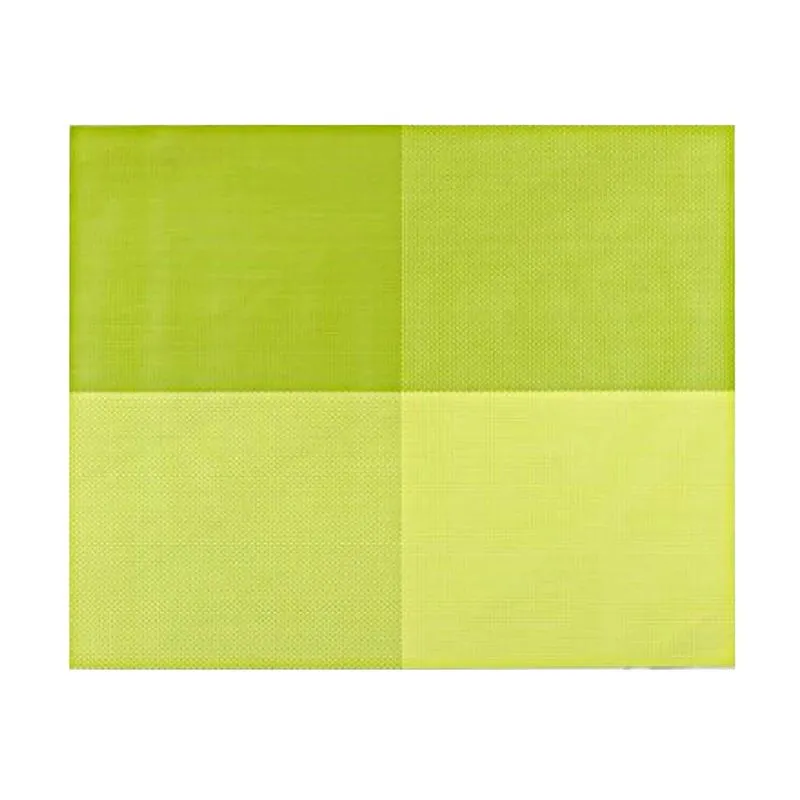 Jogo Americano Le Woven Mescla em Plástico Verde 45x30cm 1 Peça