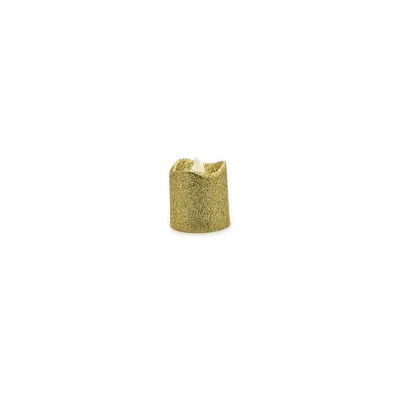 Vela Led Glitter Le 3,6x4,6cm - Item Sortido