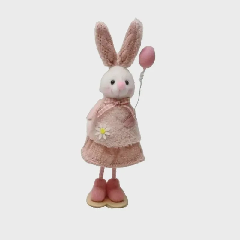 Coelho de Páscoa Decorativo Cazza 21cm - Item Sortido