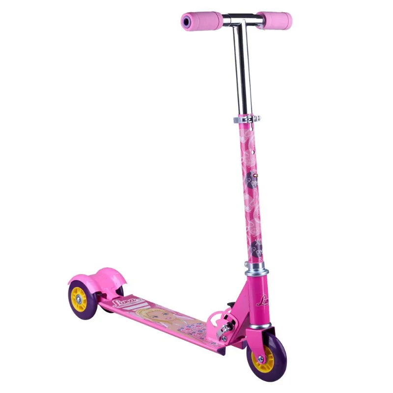 Patinete 3 Rodas Dobrável Luna Fashion Play&Fun