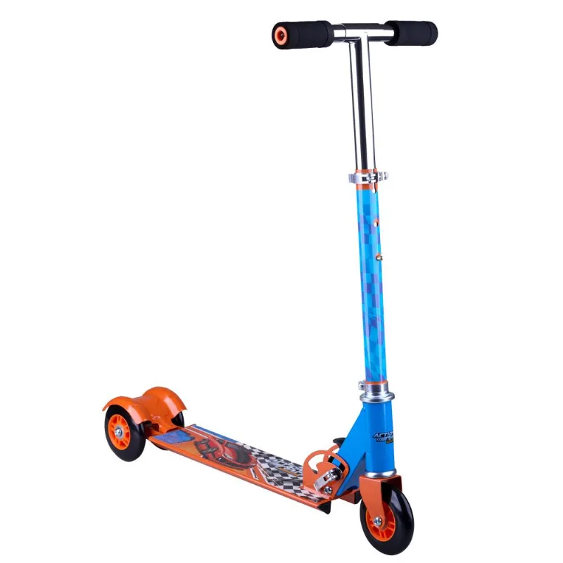 Patinete 3 Rodas Dobrável Action Race Play&Fun