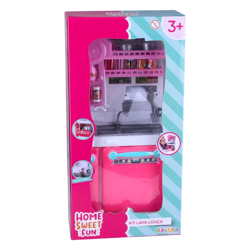 Kit Lavar Louça Sweet Fun Play&Fun