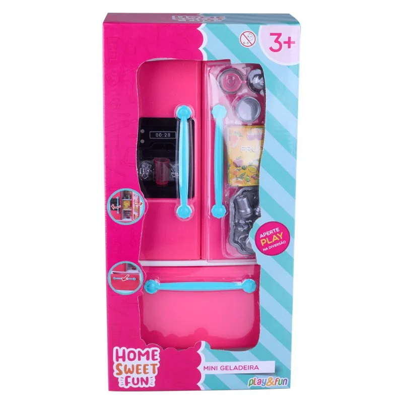 Mini Geladeira Sweet Fun Play&Fun