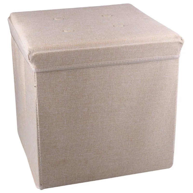 Puff Organizador/Decorativo Cazza Square 38cm - Item Sortido